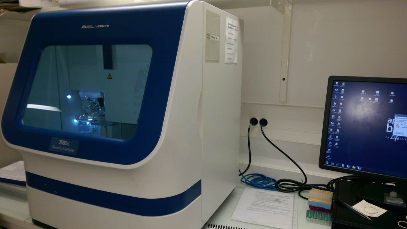Genomics & PCR equipment reference photograph